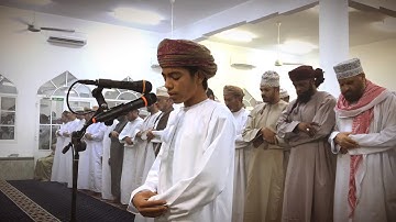 تلاوة رائعة للقارئ أسامه زهري البلوشي/ مسجد ابي حنيفه / صلالة