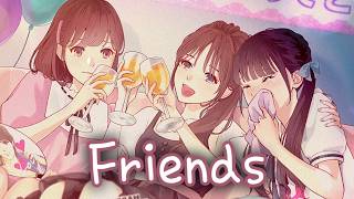 Nightcore - Friends [Remix] (Lyrics)