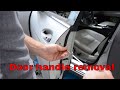 Mercedes W204 Exterior Door Handle Removal