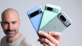 Google Pixel 8a vs 8 vs Pro | Camera, Gaming, Battery & Beyond!