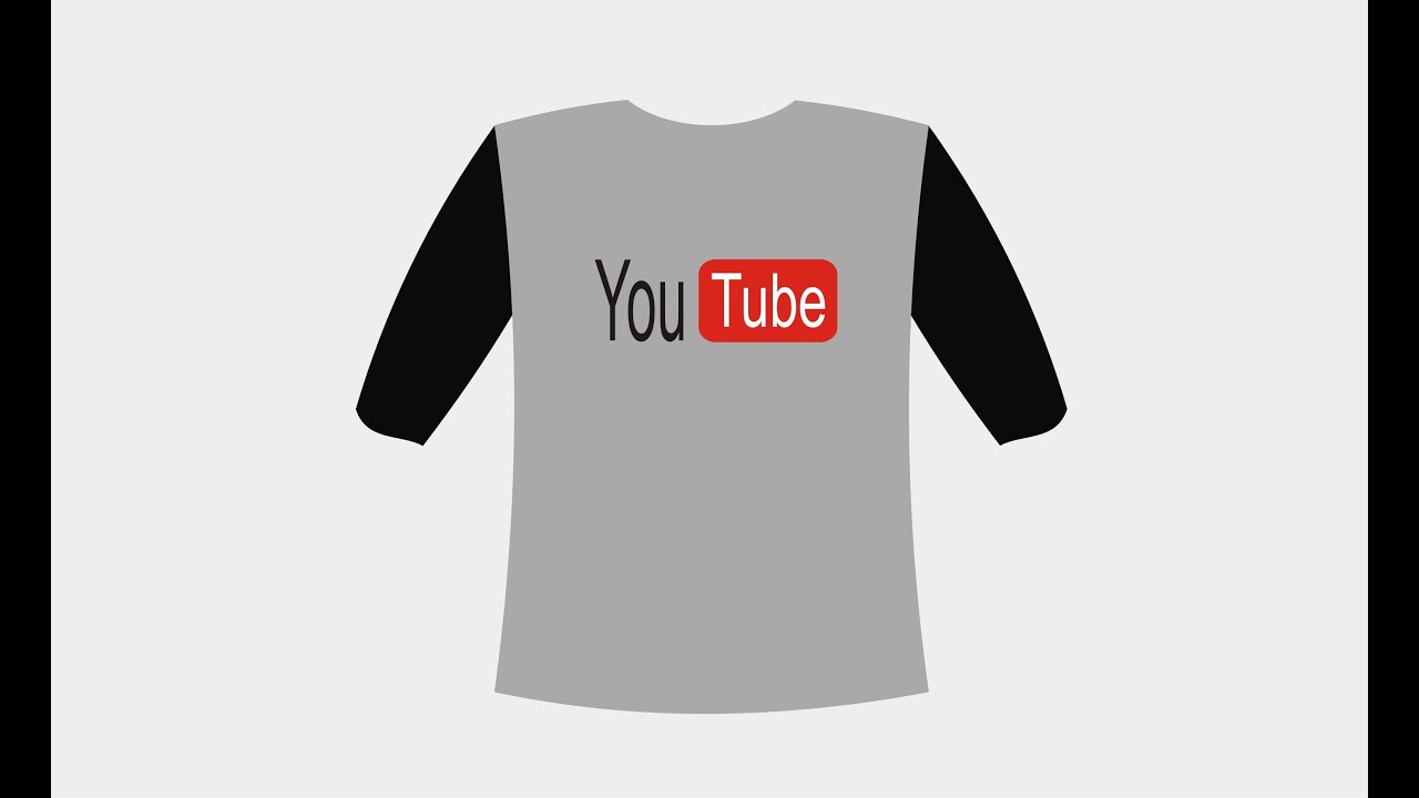  Gambar Membuat Desain Baju Menggunakan Paint Youtube Kaos 