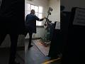 IMPACT V-NOTCH TEST AT AMBIENT TEMPERATURE ON MOUTON PENDULE CHARPY IN METALLURGICAL TESTING LABS