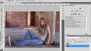 картинка: Добавление текстуры на фотографию в Photoshop