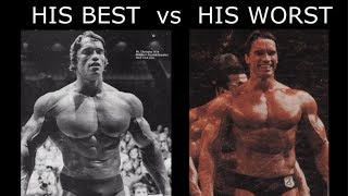 *Arnold Schwarzenegger*  BEST to WORST (1974 vs 1980)