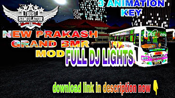 prakash BMR MOD FULL DJ light mod അടിപൊളി  mod 👌👌😁