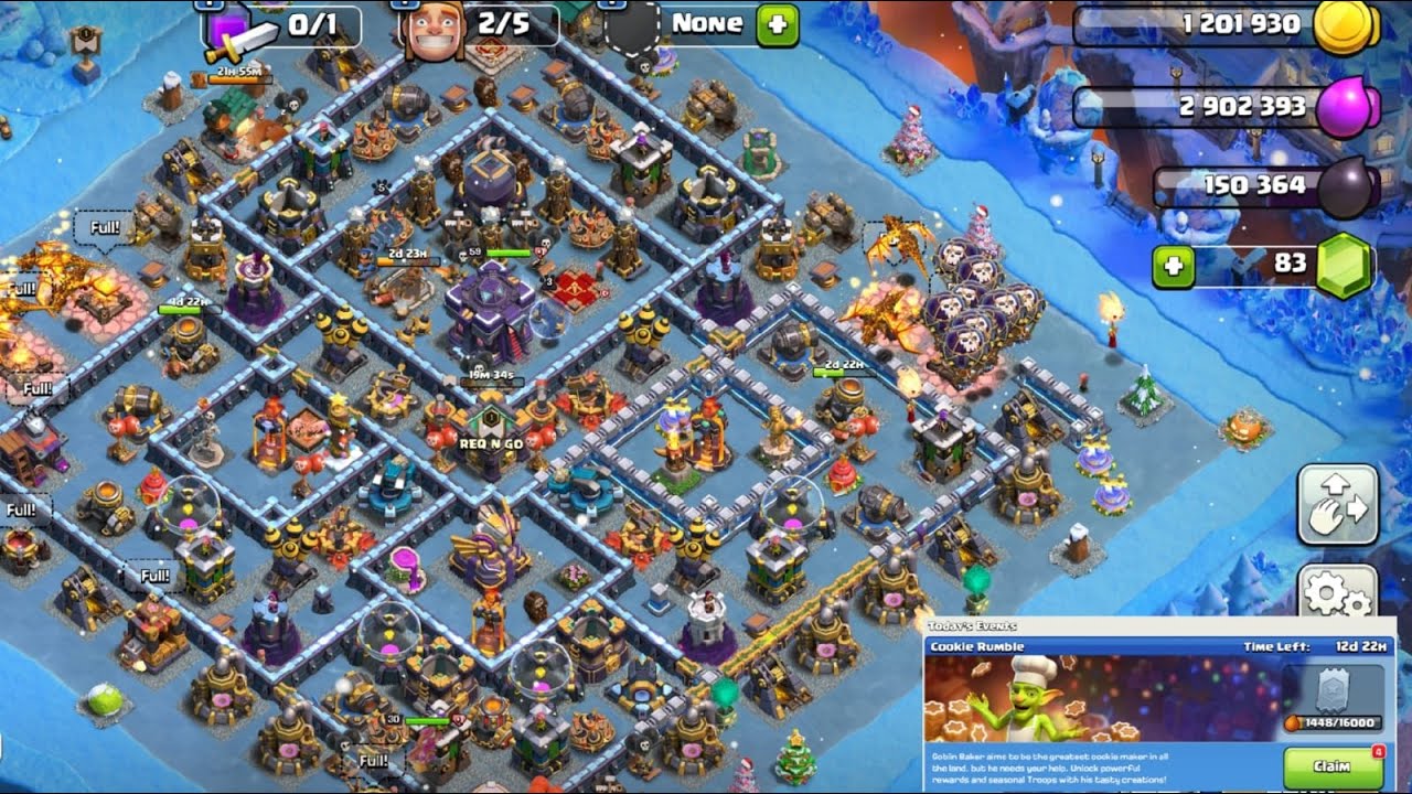 3200 TO 5000 Trophies Pushing in Clash of Clans Base Visit Clash of