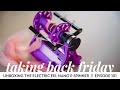 Unboxing the Electric Eel Nano E-Spinner // Episode 101 // Taking Back Friday // a fibre arts vlog