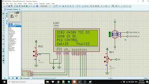 1/Arduino Demo Mô phỏng PID điều khiển tốc độ động cơ DC phần mềm Proteus #1