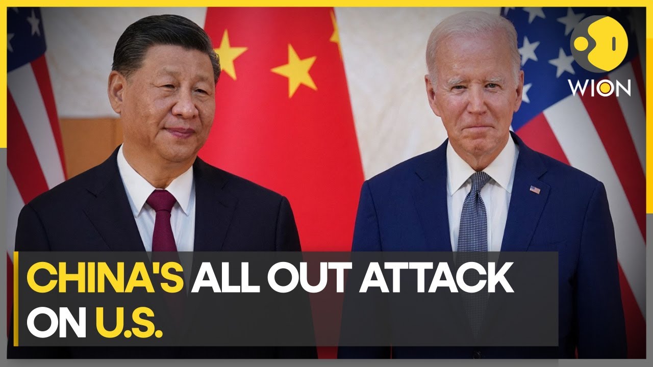 ⁣Xi Jinping accuses U.S. of policy of containment encirclement | Latest English News | WION