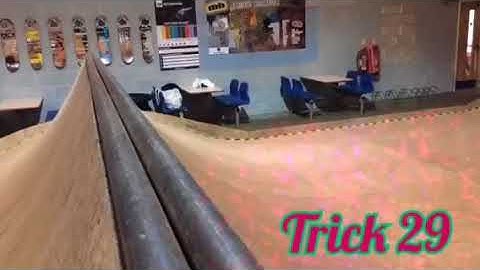 Spine transfer in rollerskates - Trick 29