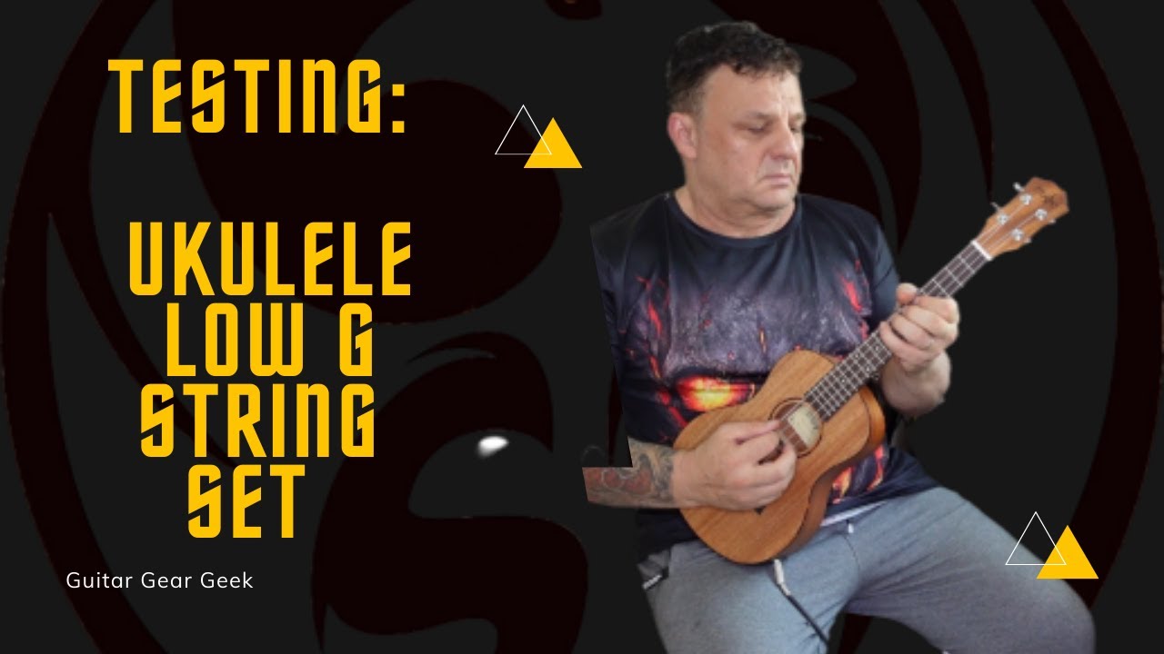 Testing ukulele Low G String Set YouTube