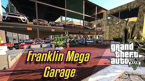 GTA 5 -HOW TO INSTALL FRANKLIN MEGA GARAGE IN GTA-5 || HINDI || 2020 || TECHNICAL GAMER
