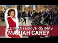 Backpackers Stopped In Tracks by Mariah Carey All I Want For Christmas Is You Cole Lam 12 Years Old