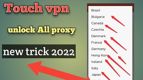 Touch vpn unlock all proxy kese download kary || how to download touch vpn unlock all proxy.New 2022