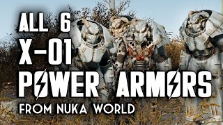 Find All Six X-01 Power Armors in Nuka World - Fallout 4 DLC