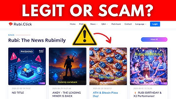 Rubi Network Mining App Free Crypto Mining Platform Honest Review | rubi.click Legit or Scam?