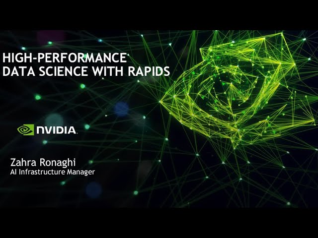 ALCF Developer Sessions: High Performance Data Science with RAPIDS class=