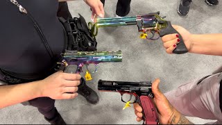 Color changing guns…