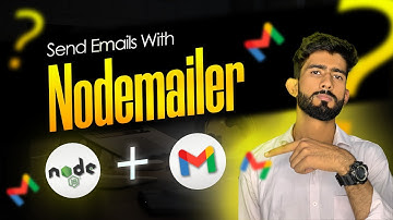 How To Send An Email With Nodemailer ? Send Email in Node js | Nodemailer | Hindi Video