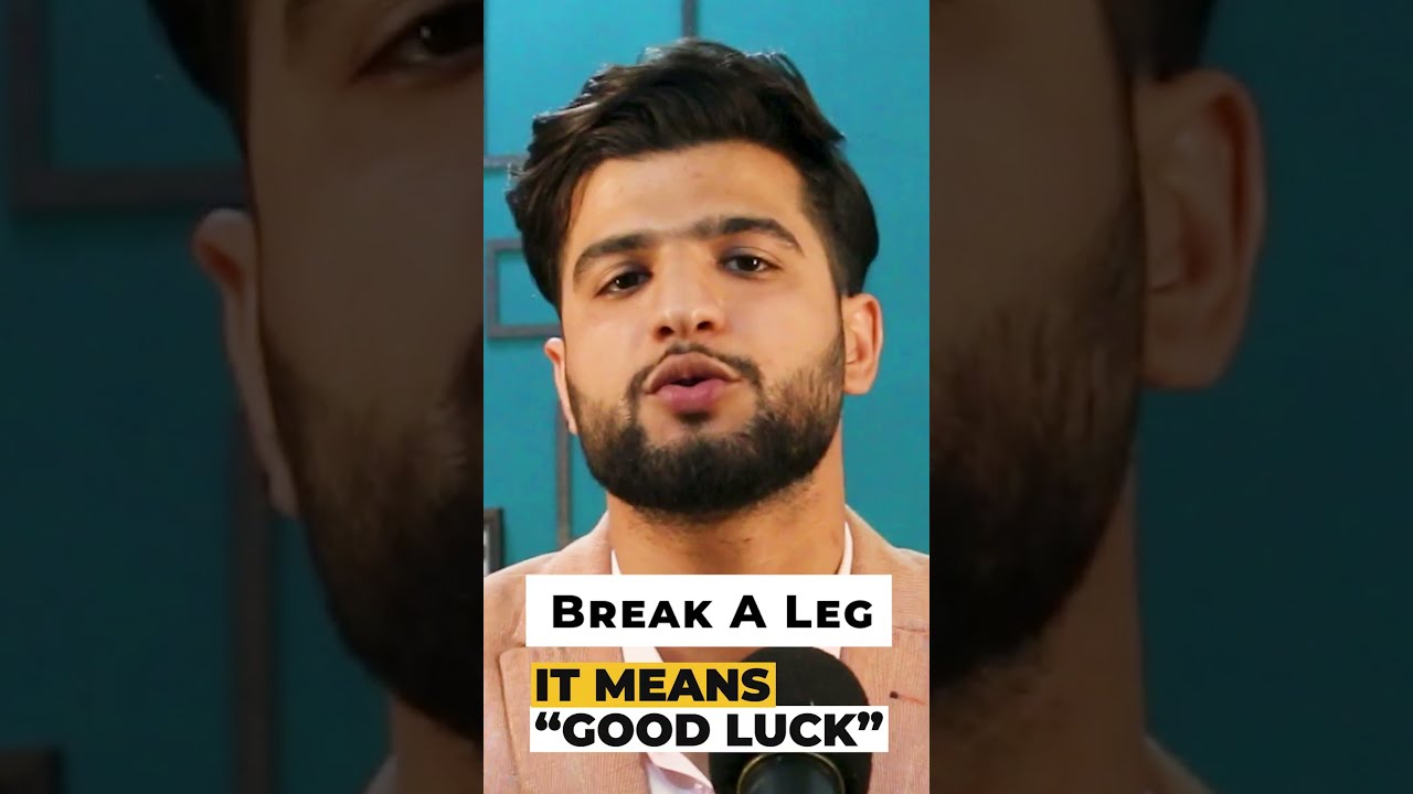 Break A Leg Short English Tutorial YouTube Break A Leg Short English Tutorial YouTube