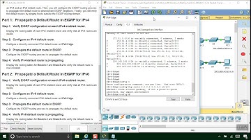 Propagating a Default Route in EIGRP for IPv4 and IPv6 1