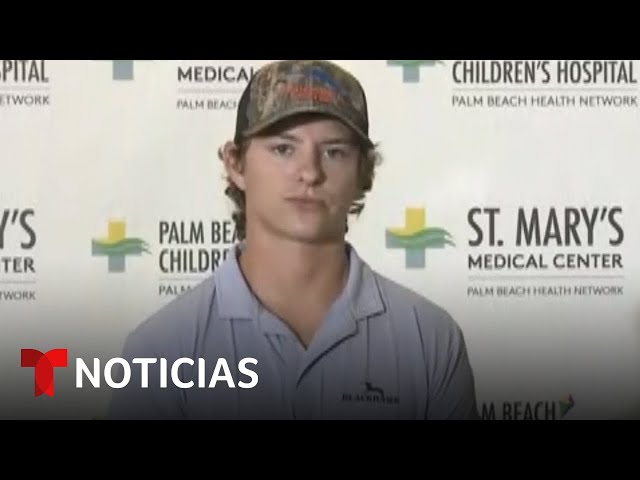 EN VIVO: Médicos informan sobre la salud de un hombre mordido por un tiburón en las Bahamas