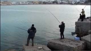 Coin de pêche à tabarka Tunisie