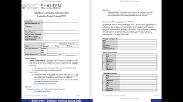 Shaheen 101 Spring 22: How to get an account and access to Shaheen?