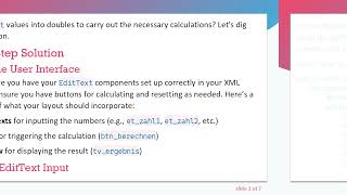 How to Store EditText Inputs as Double in Android Studio
