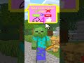 Beggar Zombie Baby received a well-deserved reward for his kindness 💛💛| Minecraft Animation #shorts