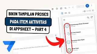 Appsheet : Cara Menampilkan PROGRESS BAR MELINGKAR Persentase di setiap aktivitas kita!