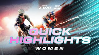 Quick Race Highlights | 2024 Miami T100 Women's Race 📽