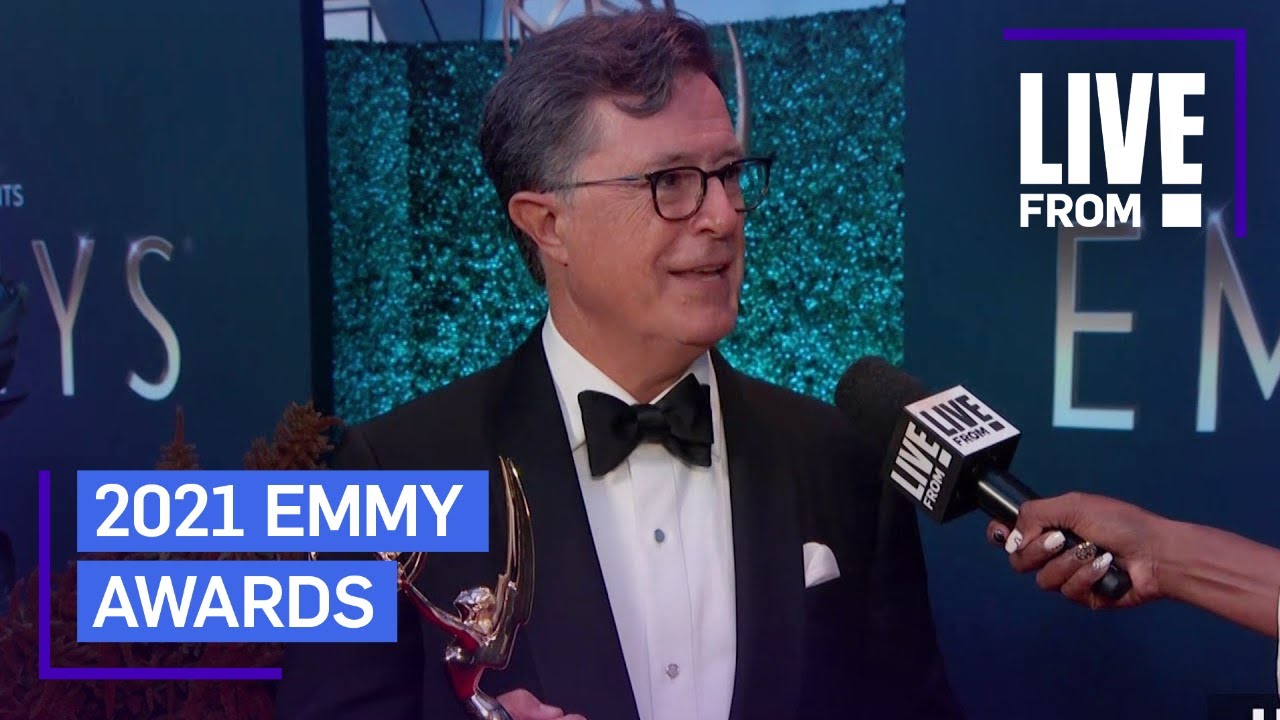 Stephen Colbert Tells Why This Emmy Win Is 