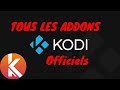 Installer toutes les extensions du dpt officiel kodi en 2 mthodes  kodi addon