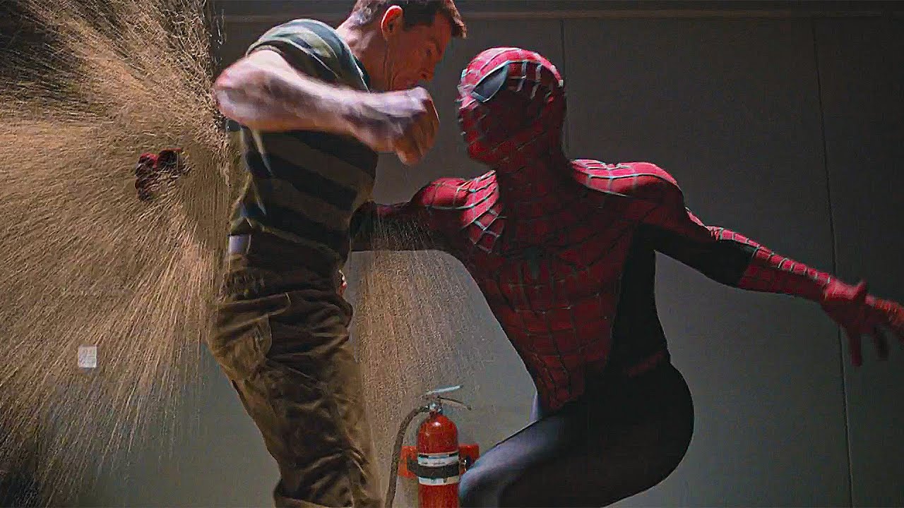 Человек-Паук против Песочного Человека. Человек-паук 3: Враг в ...