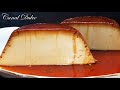 FLAN SIN HORNO DE LECHE CONDESADA Y QUESO RECETA FÁCIL