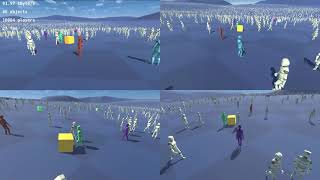 10,004 players in one world - Reactor Multiplayer Engine