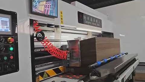 Máy In Flexo 4 Màu Bế Tròn, Bỏ Chạp Chỉnh Vi Tính