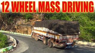 12 Wheeler Truck Mass Driving in MM Hills | U Turn