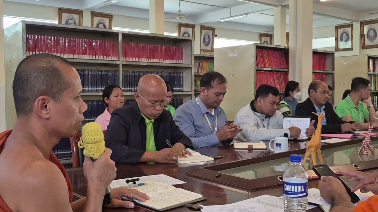 ថេរដីកាព្រះវិន័យសរណរង្សី ប៉ុក ពាន់ ក្រើនរំលឹកការងារអនុរក្ស