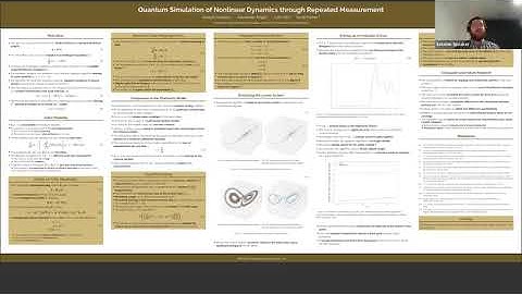 Quantum Simulation of Nonlinear Dynamics through Repeated Measurement | APS-DPP 2023