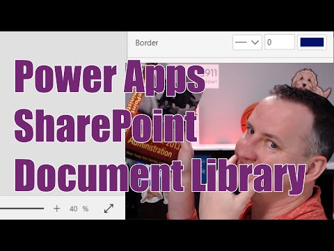 Power Apps SharePoint Document Library Browser