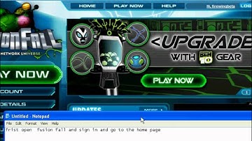 how to get codes on fusion fall