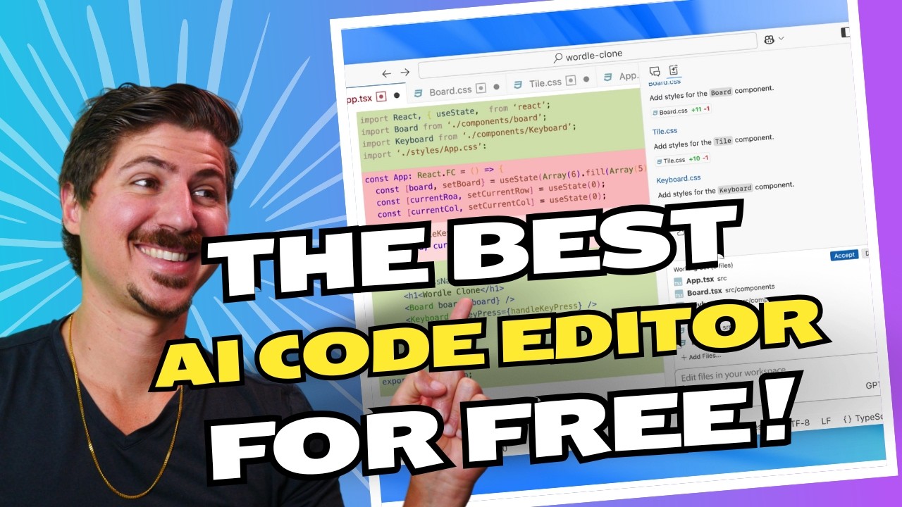 The Best FREE AI Coder? (Copilot + VSCode Tutorial) - YouTube