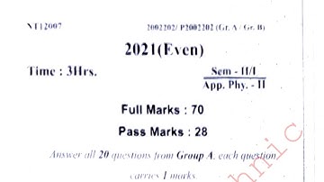 Applied Physics 2 questions objectives answers | SBTE BIHAR
