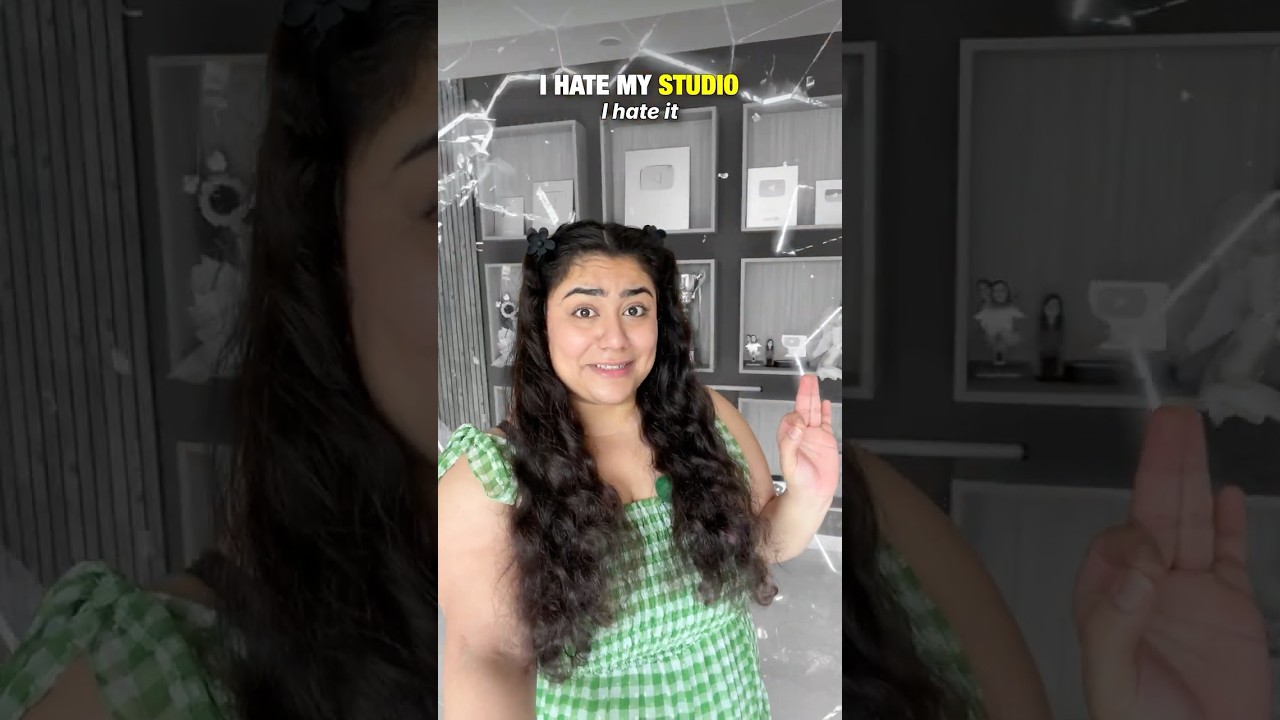 Extreme Studio Renovation & Makeover! Changing my studio set Pt. 1 #makeover #vaishnavithakur
