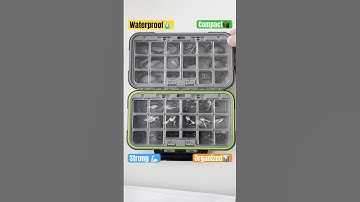 The BEST terminal tackle storage box! #fishing #bassfishing #pondfishing @SPROUSAOfficial