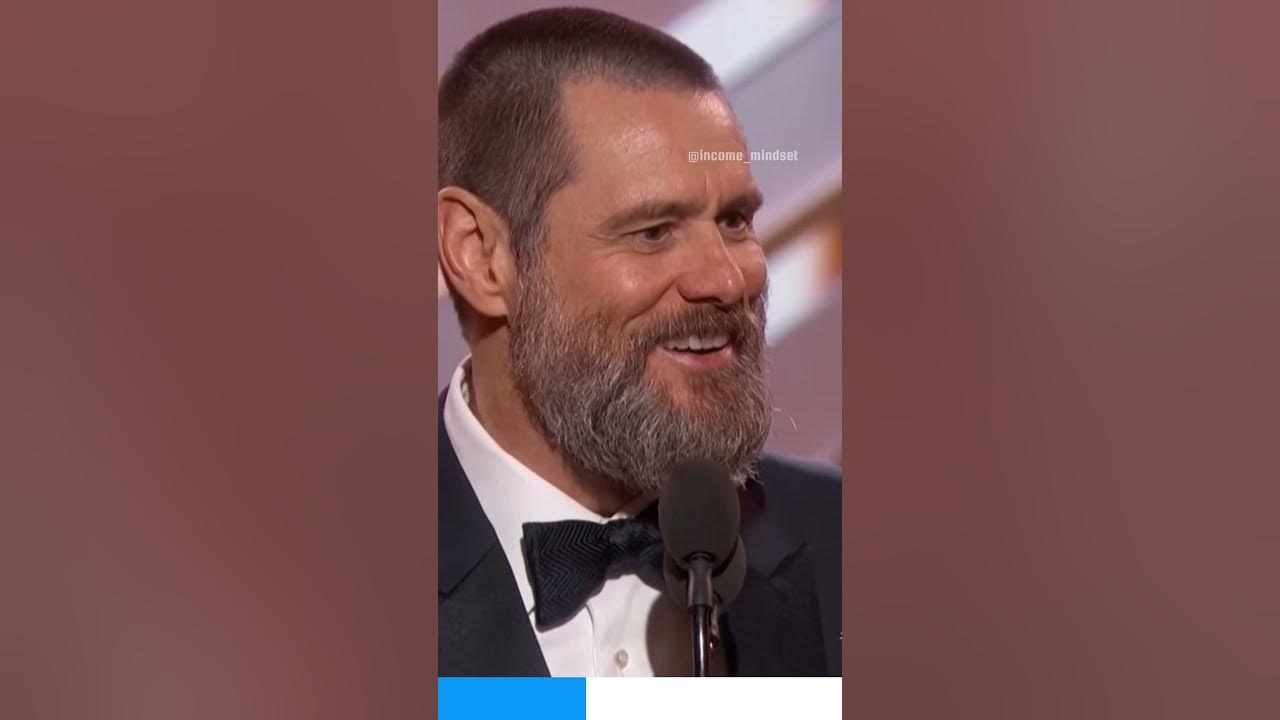 Jim Carrey Golden Globe Winner Special Speech YouTube
