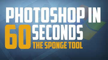 Photoshop CS6 : Using The Sponge Tool