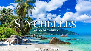 Seychelles 4k  Relaxing Music With Beautiful Natural Landscape  Amazing Nature